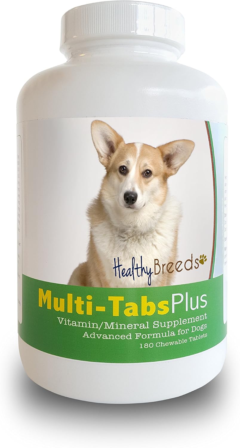 Healthy Breeds Cardigan Welsh Corgi Multi-Tabs Plus Chewable Tablets 180 Count - görsel 1