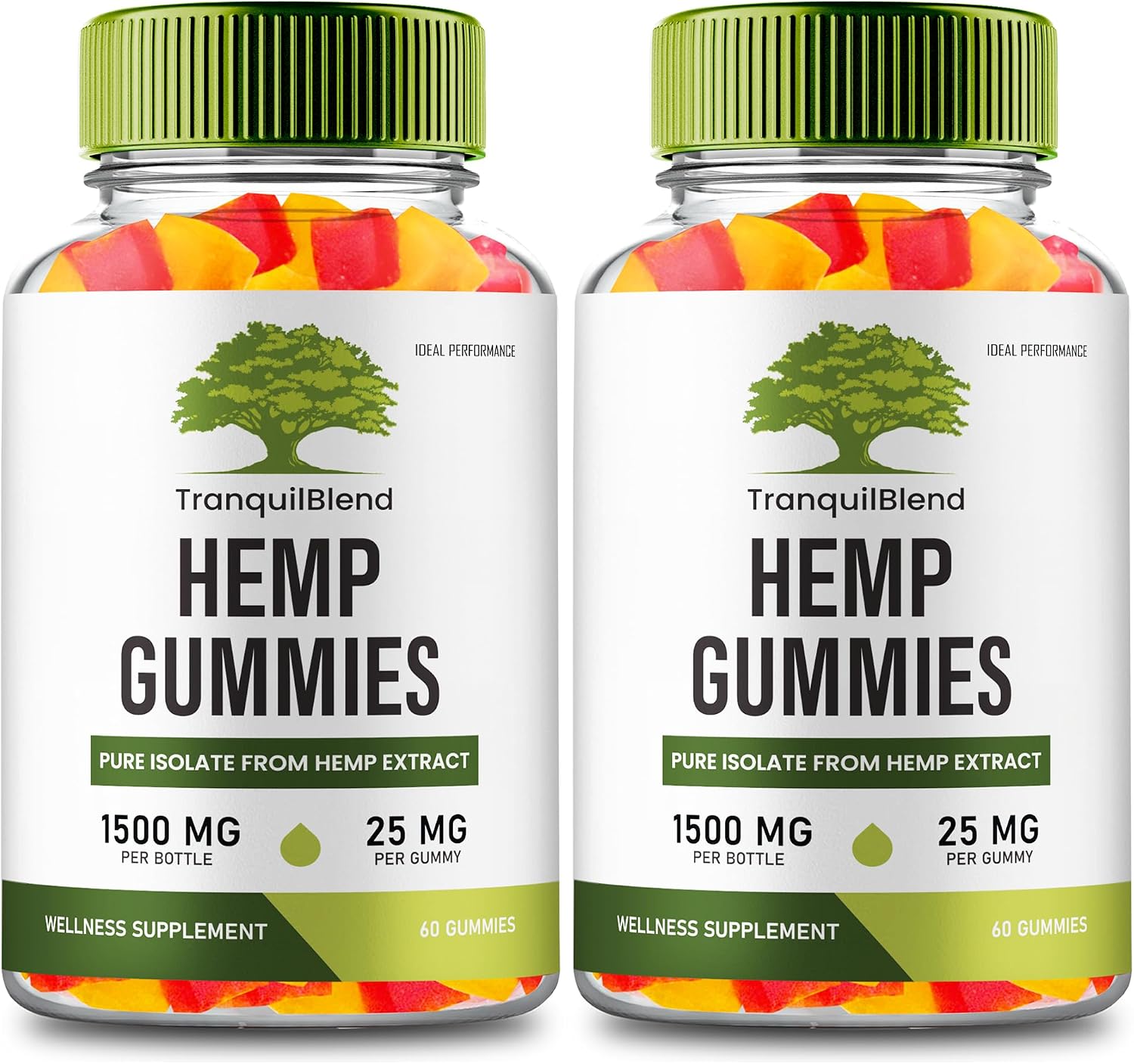 Tranquil Blend Hemp Gummies (2 Pack) - görsel 1