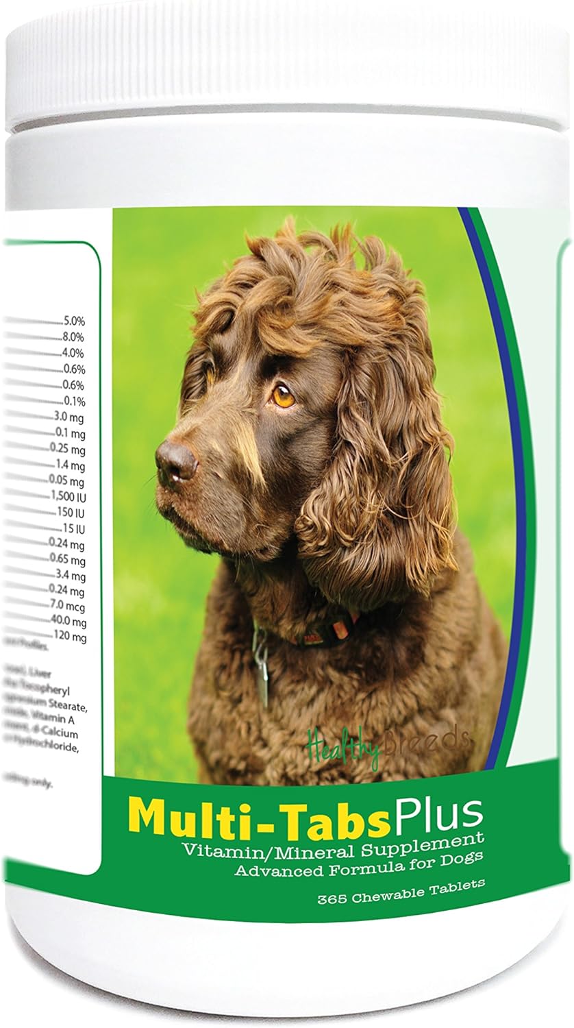 Healthy Breeds Boykin Spaniel Multi-Tabs Plus Chewable Tablets 365 Count - görsel 1