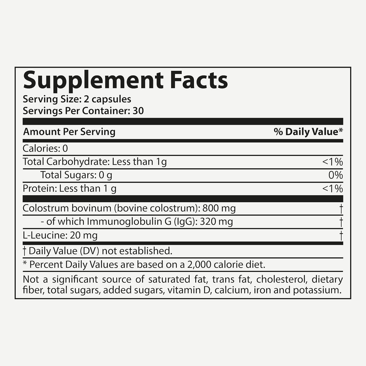 PRIMABIOTIC Colostrum – High Strength Bovine Colostrum Supplement – Pure & Concentrated Capsules – Immune & Gut Support - görsel 7