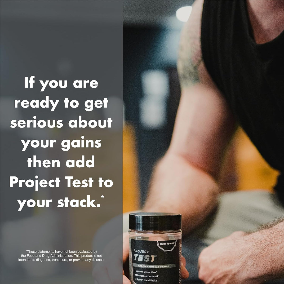 Anabolic Warfare Project Test - Testosterone Support Supplement with Botanicals - görsel 7