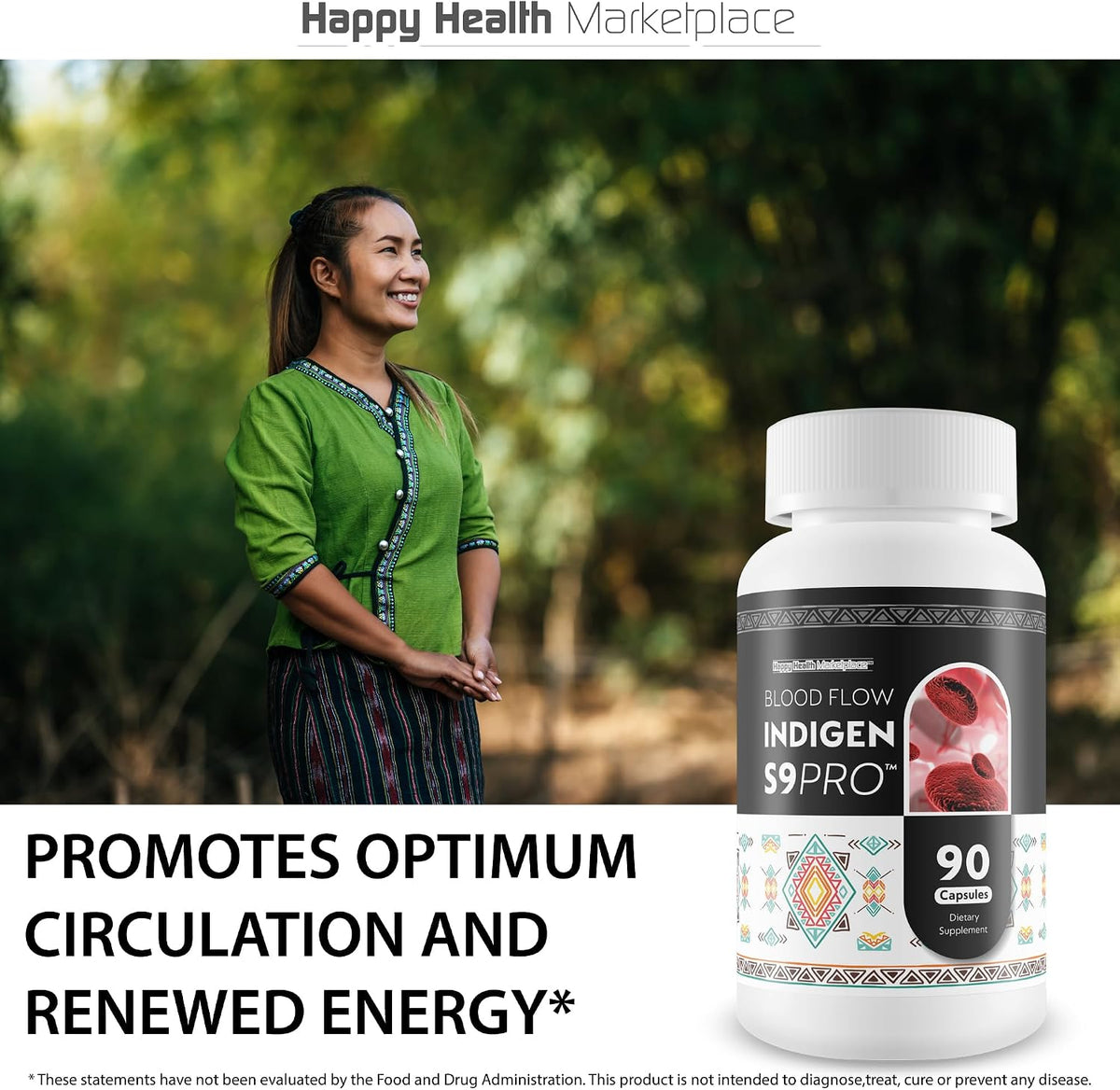 Blood Flow Indigen S9 Pro - Circulation Support Supplement - görsel 6