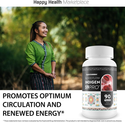 Blood Flow Indigen S9 Pro - Circulation Support Supplement