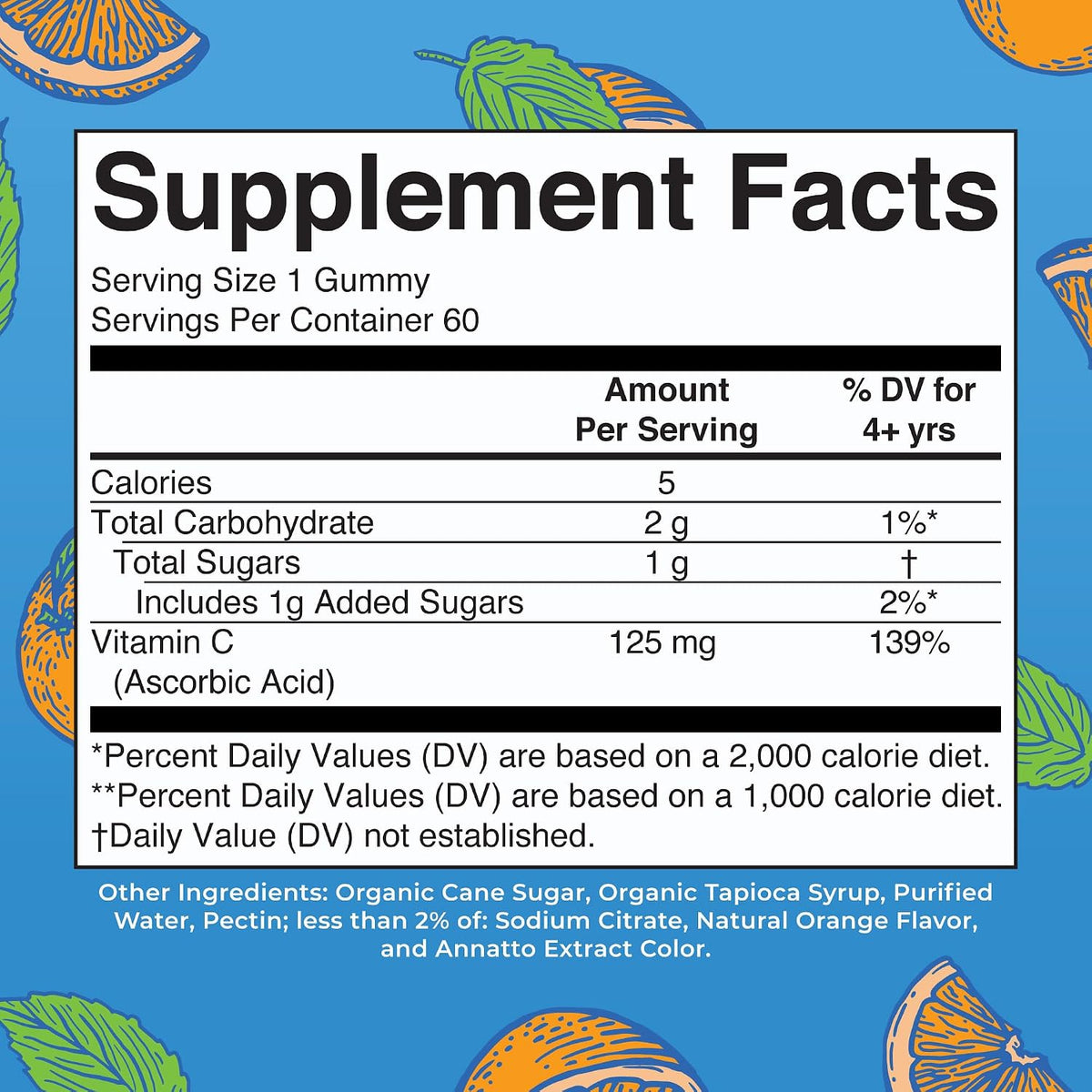 MaryRuth Organics Vegan Vitamin C Gummies – Immune Support – 60 Gummies - görsel 2