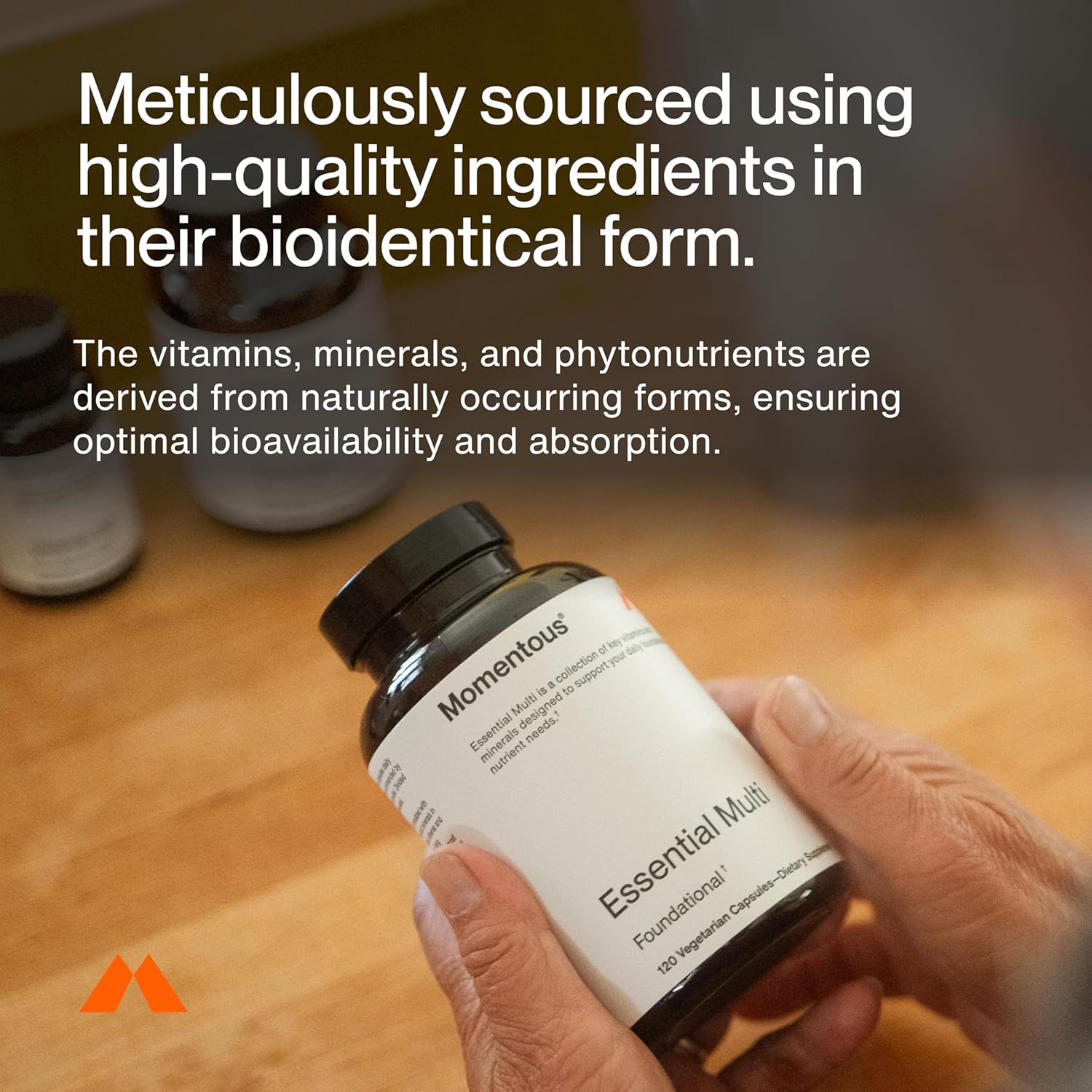 Momentous Essential Multivitamin - Complete Vitamin & Mineral Complex for Men & Women - görsel 4