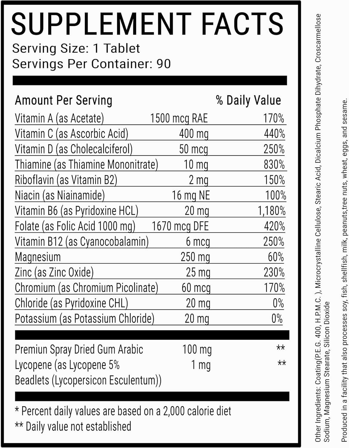 Sequence Multivitamins for African American Men – Immune Support and Heart Health Formula - görsel 2