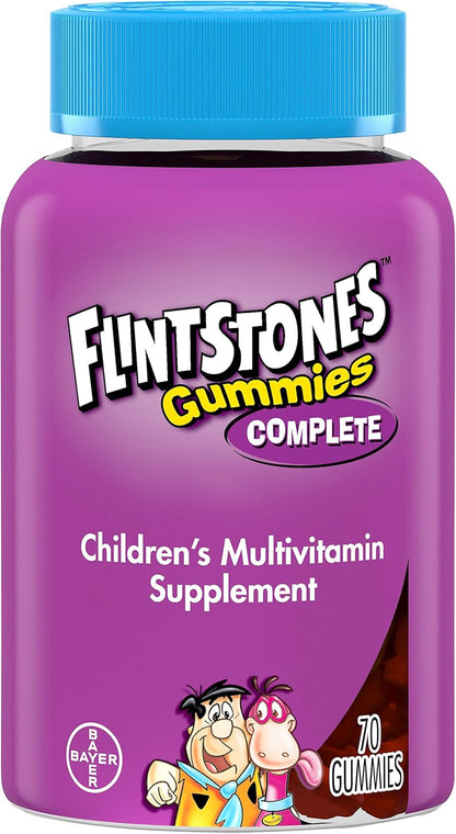 Flintstones Complete Gummy Multivitamin, 70-Count (Pack of 2)