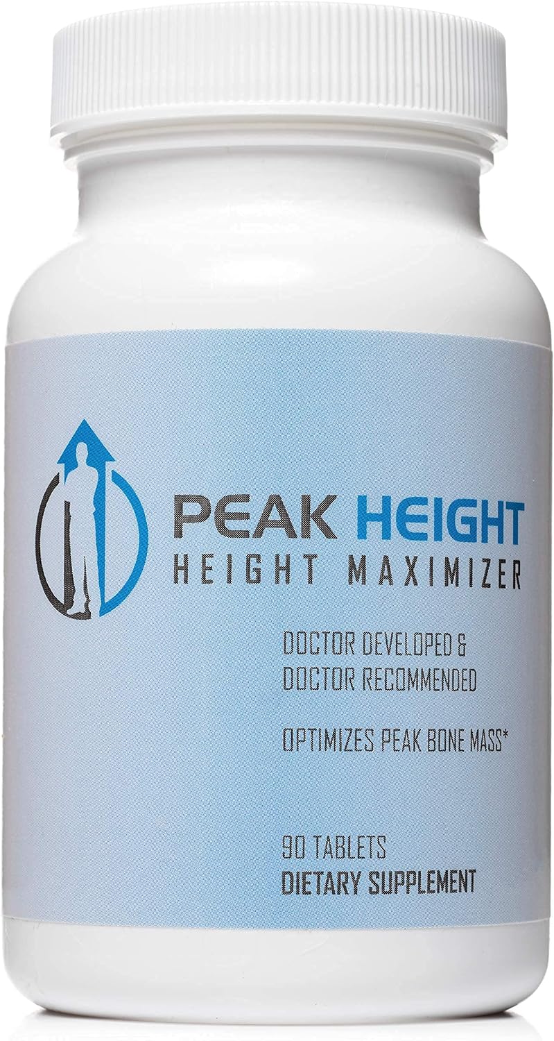 Peak Height Growth Supplement - Once Daily Bone Health & Height Support for Children, Teenagers, and Adults - Year's Supply (12 Pack) - görsel 5