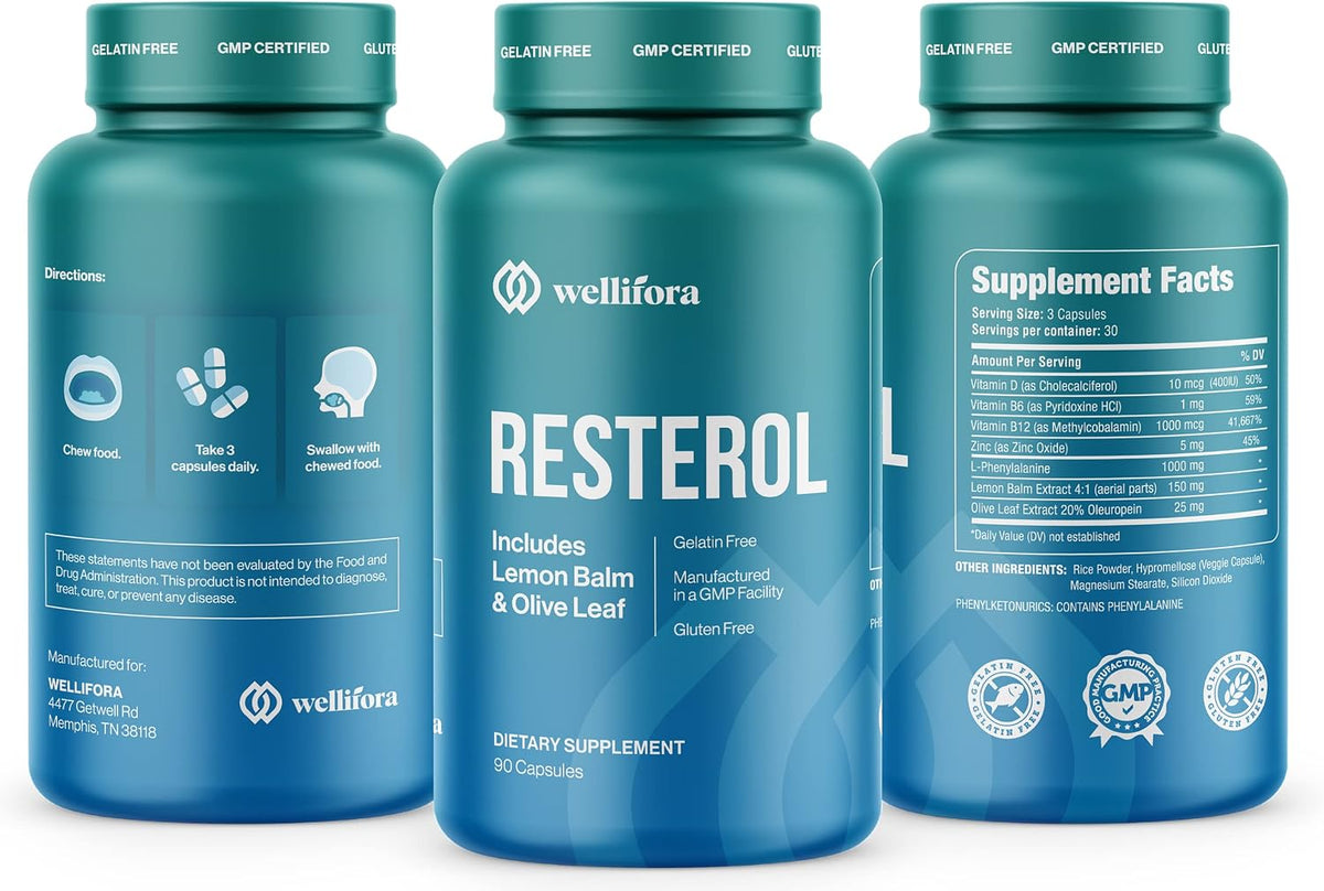 Resterol – Food Supplement for Skin Pigmentation Support - görsel 4