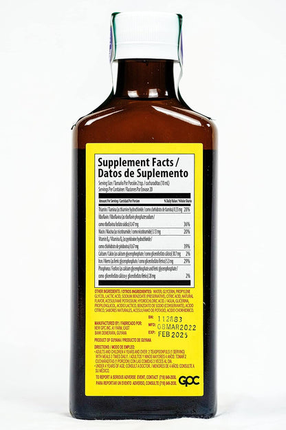 Nutrophos Liquid Vitamin and Mineral Supplement (200ml)