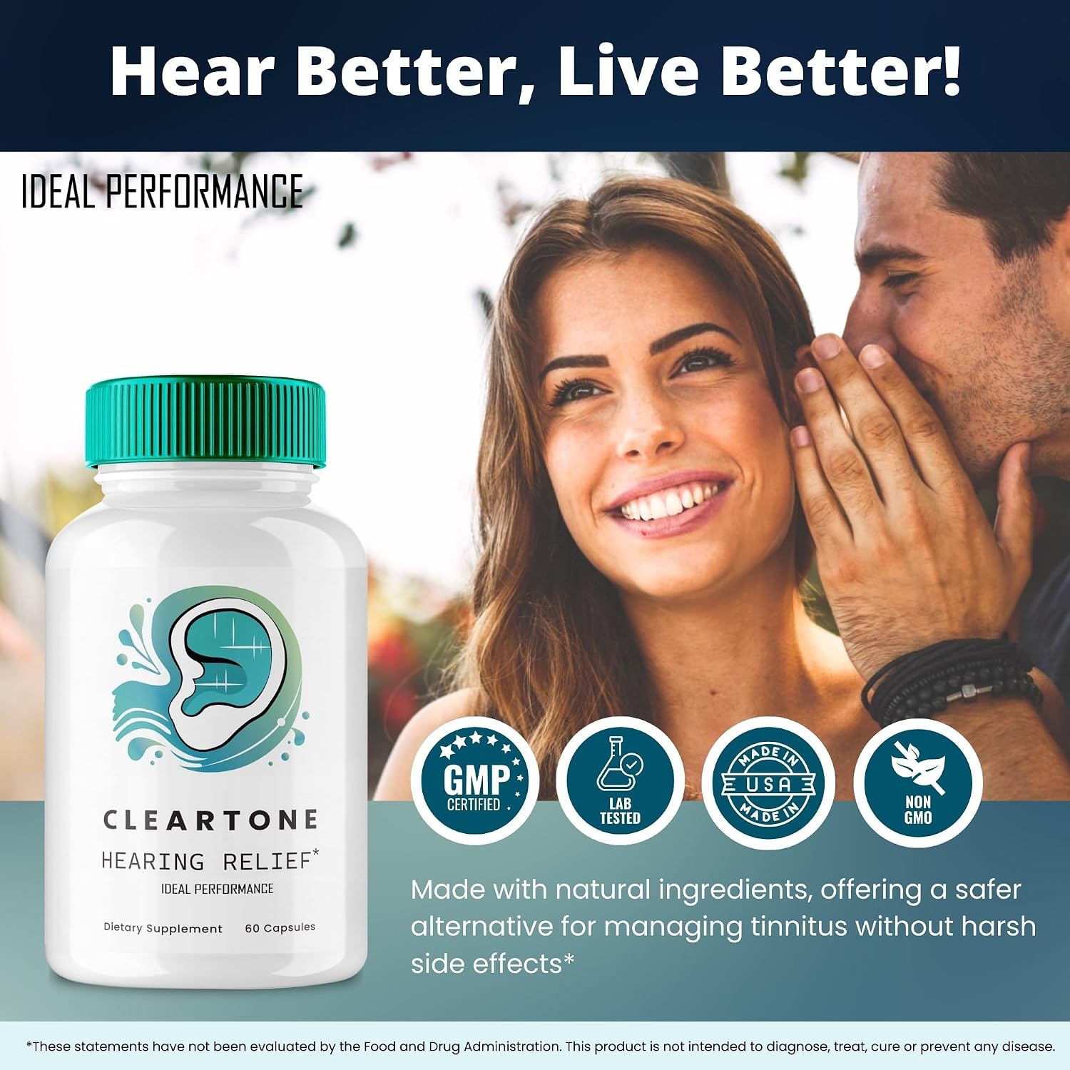 Cleartone Tinnitus Relief Capsules (5 Pack) - görsel 6