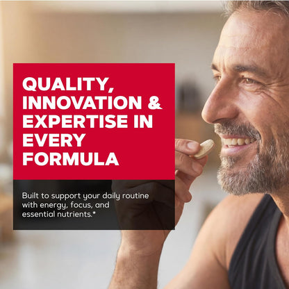 GNC Mega Men Energy & Metabolism Multivitamin for Men – 180 Tablets