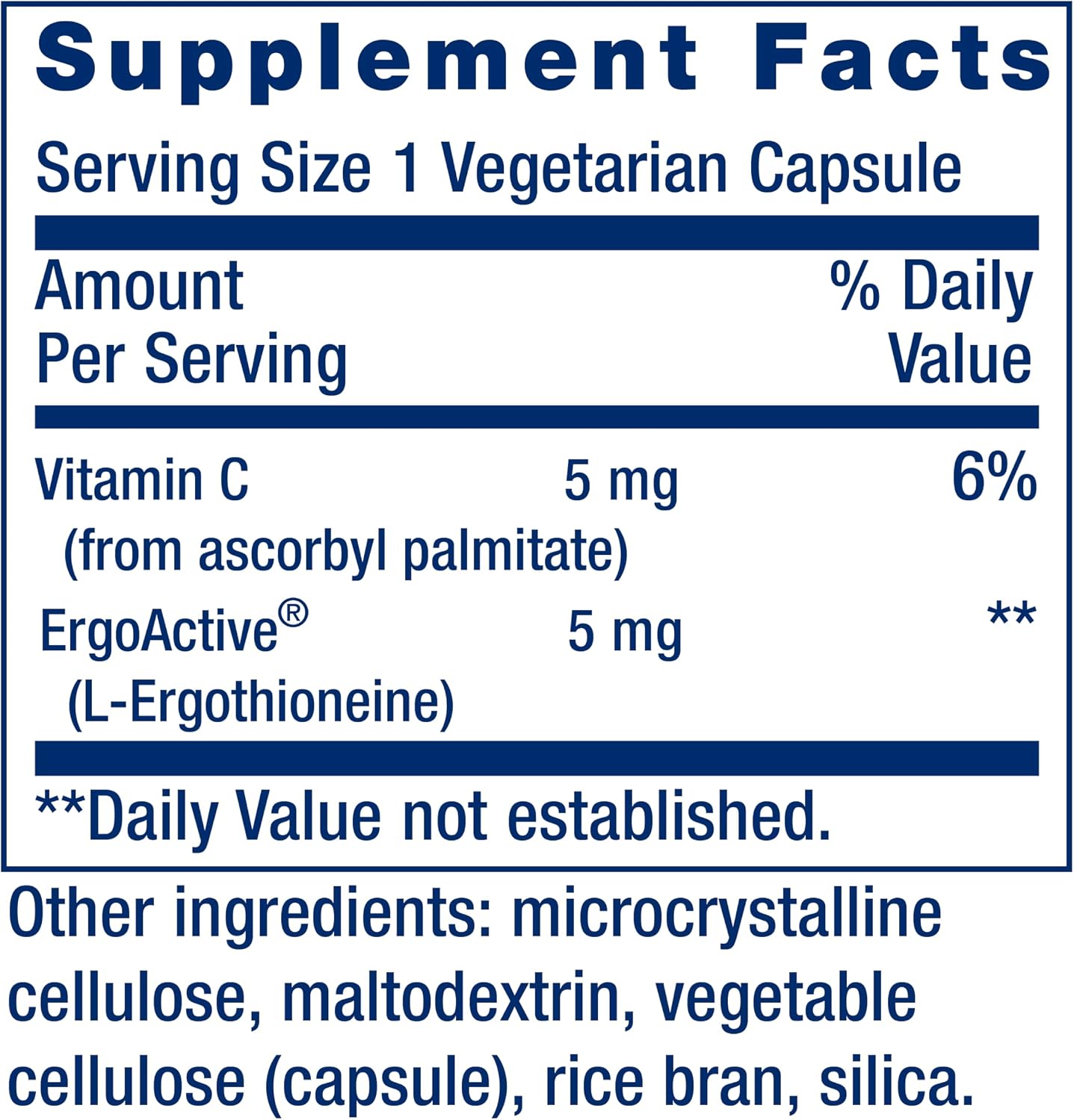 Life Extension Essential Youth L-Ergothioneine – Promotes Longevity & Healthy Ageing – 5 mg – 30 Vegetarian Capsules - görsel 3