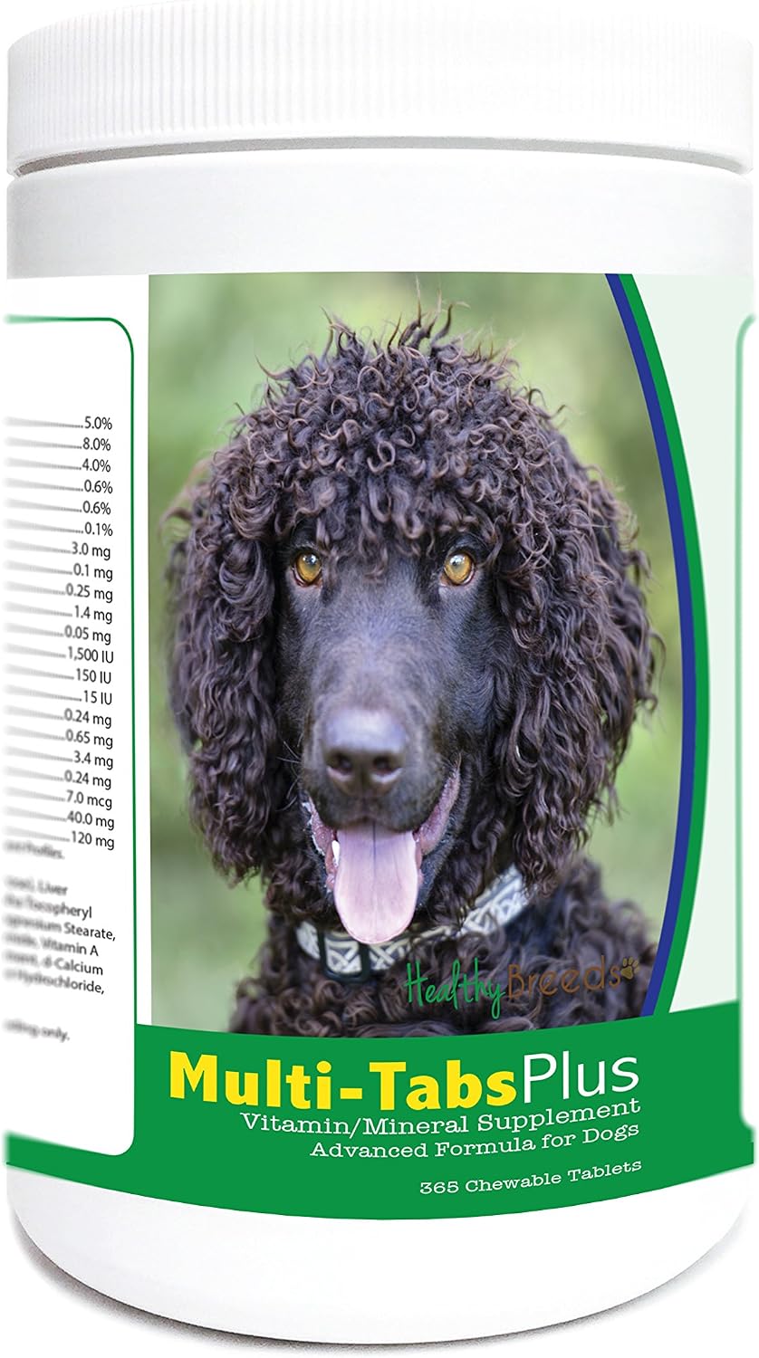 Healthy Breeds Irish Water Spaniel Multi-Tabs Plus Chewable Tablets, 365 Tablets - görsel 1