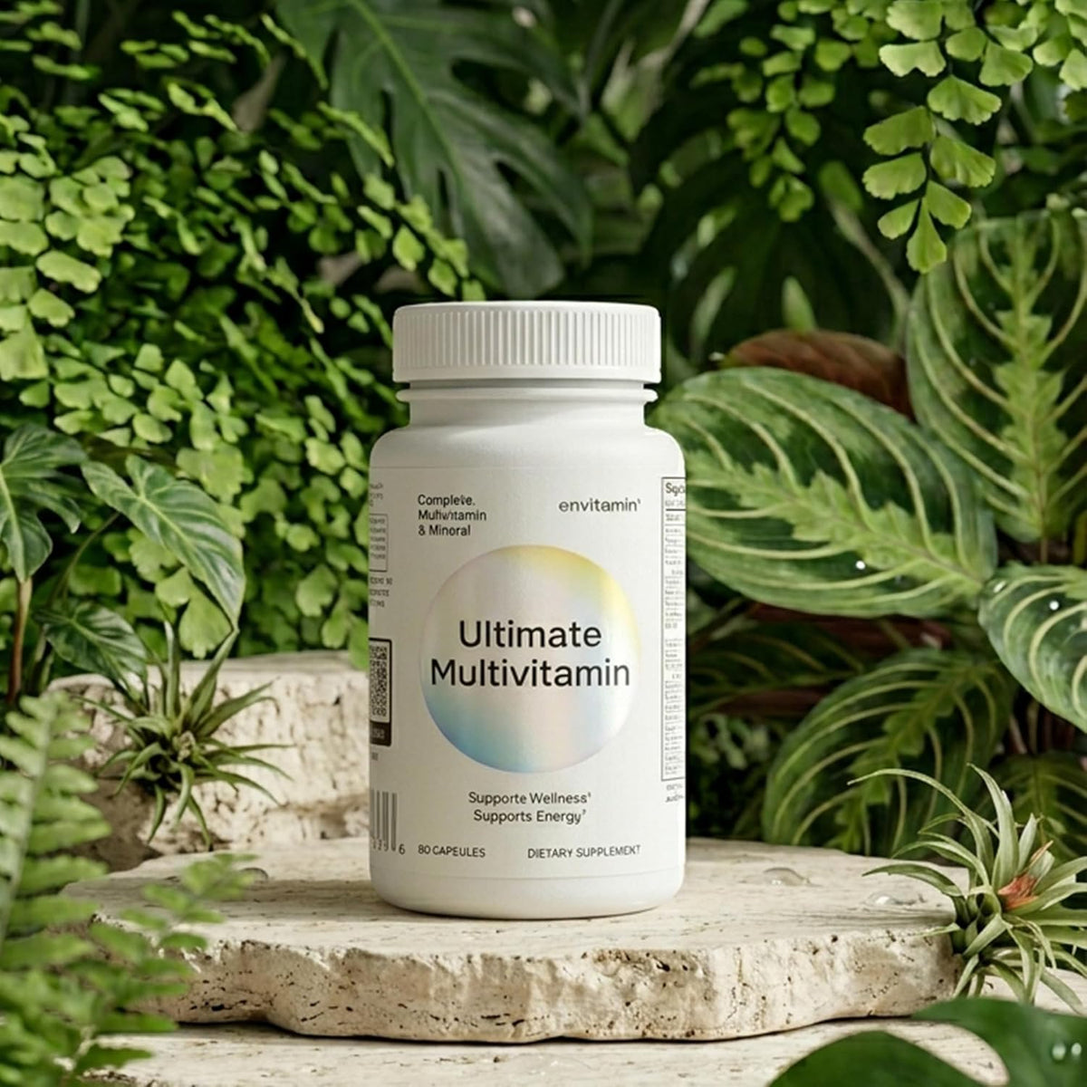 envitamin Ultimate Multivitamin Multimineral and Superfood with 42 Fruit and Vegetable Blend, 60 Capsules (Ultimate 2 Pack) - görsel 4