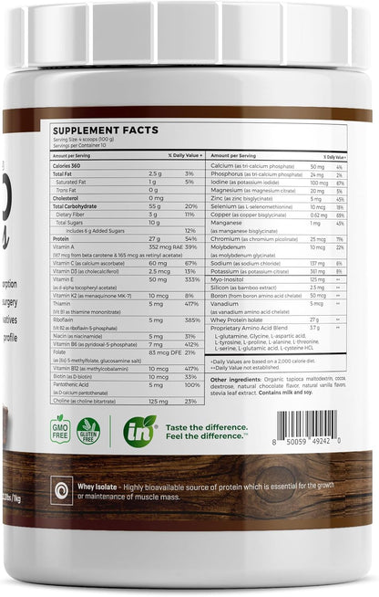 Absorb Plus Isolate Protein - Food Supplement for Improved Gut Health, Additional Nutritional Support, Non-GMO, Gluten-Free, Lactose-Free, Casein-Free (1 kg, Simply Chocolate)