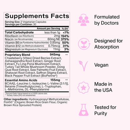 Ladywell Daily Hormone Balance Capsules