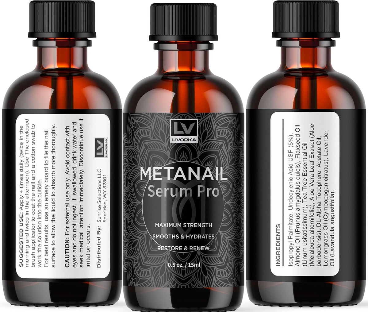 Metanail Toenail Liquid - Nail Health Support Drops (3 Pack) - görsel 8