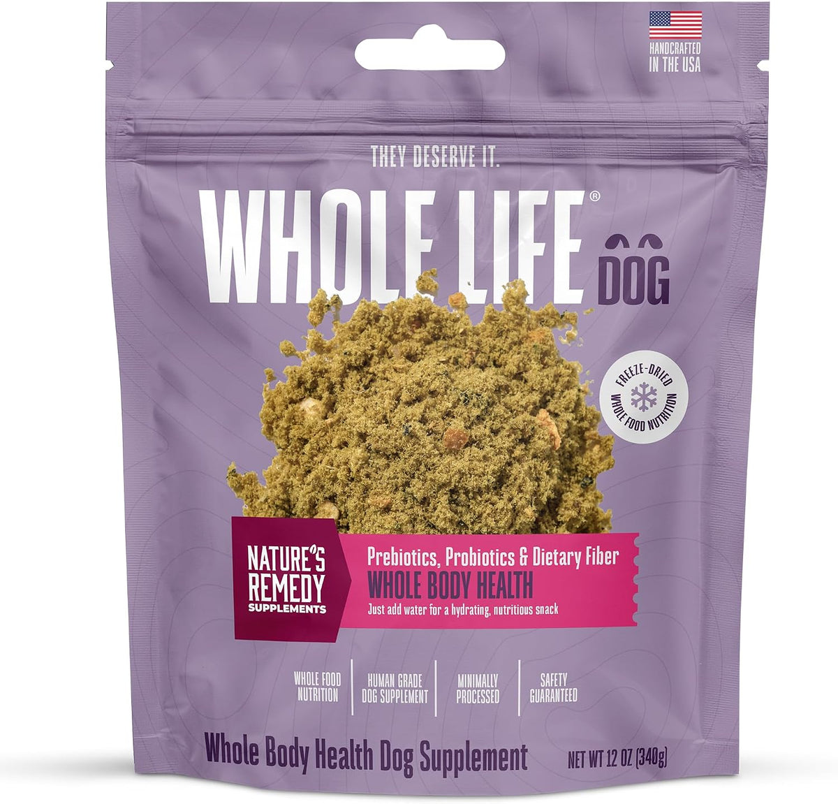 Whole Life Pet Healthy Gut Daily Dog Supplement – Human-Grade Probiotics for Digestive Support, 90 Servings - görsel 10