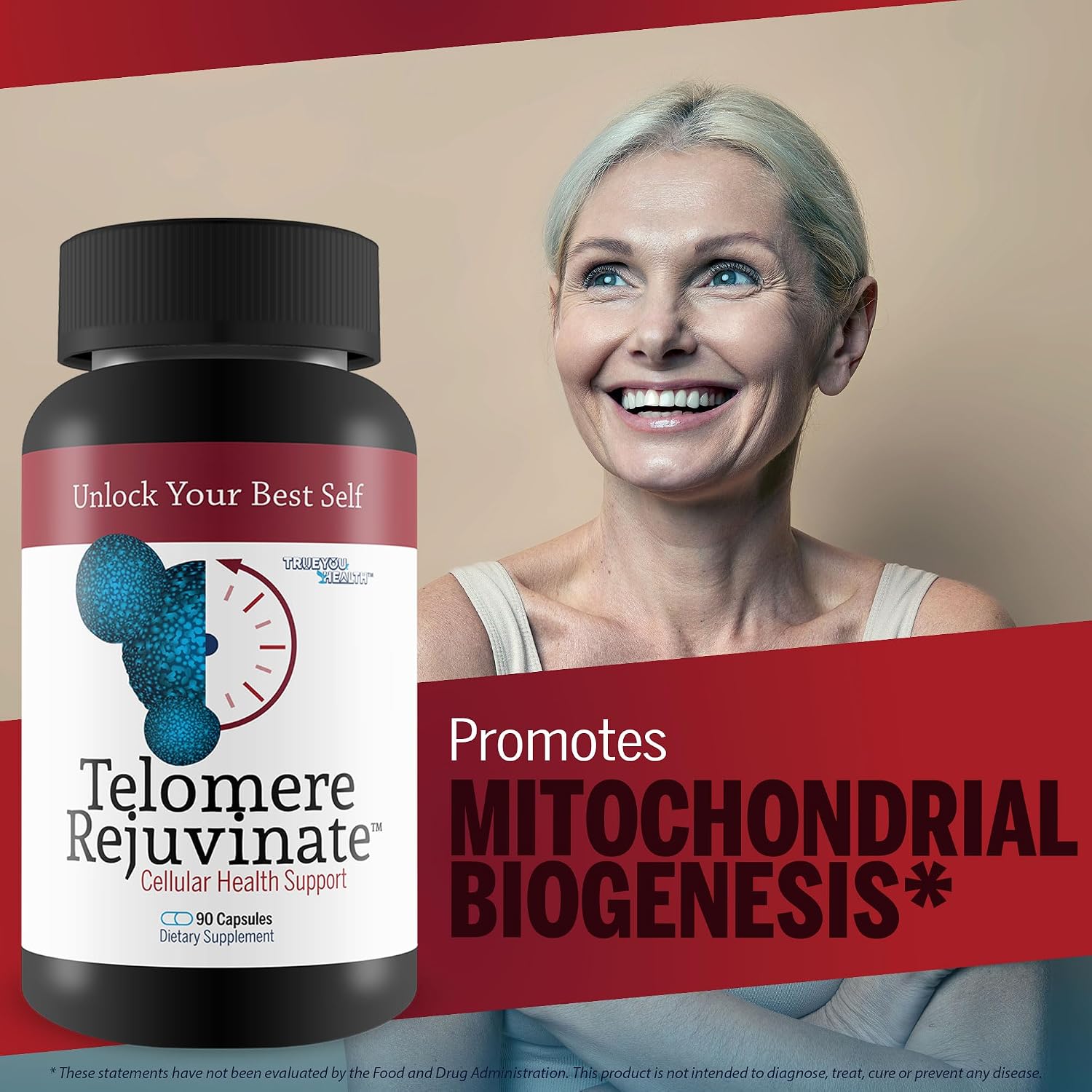 Telomere Rejuvinate – Telomere Support Supplement with NAD+ Booster - görsel 5