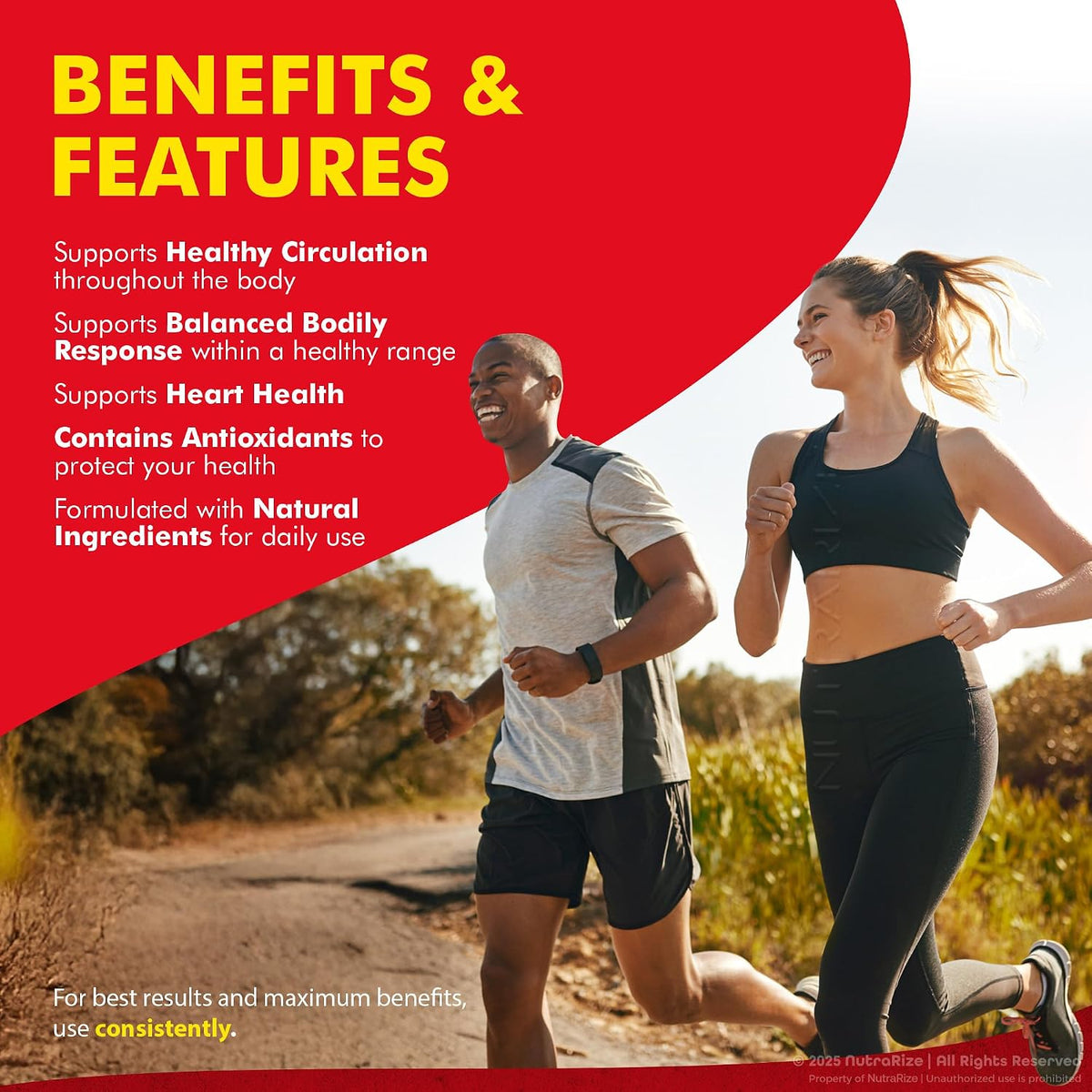 Vitazenlabs Blood Support Plus, Maximum Strength All-Natural Formula, 120 Capsules (Pack of 2) - görsel 4
