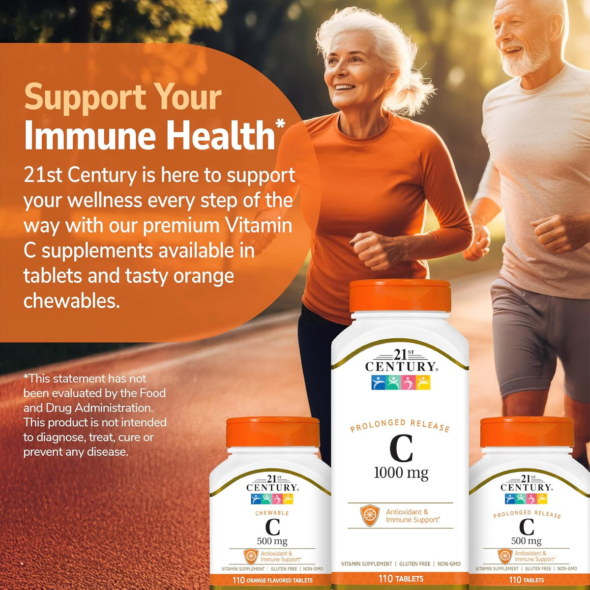21st Century Vitamin C 1000mg Prolonged Release Tablets, 110 Tablets - görsel 7