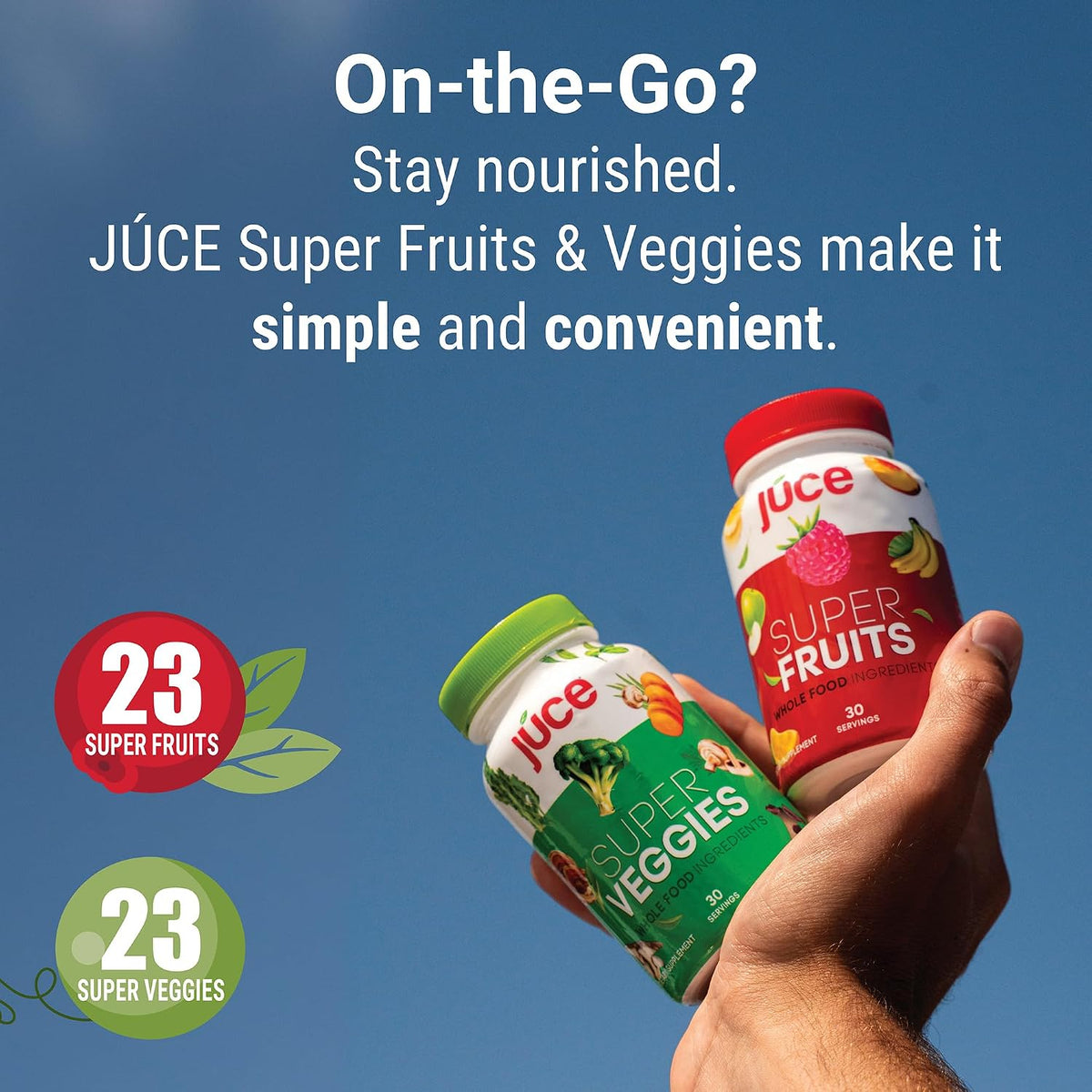 Juce Original Formula - Organic Super Fruit & Vegetables Supplement - 180 Capsules - görsel 7