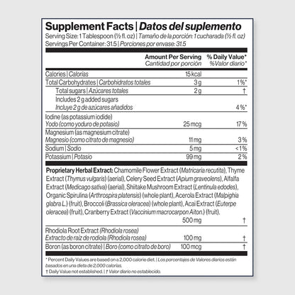 Immunotec K-21+ Adaptogen Liquid Supplement – Rhodiola Rosea + 21 Botanicals + 4 Minerals | Stress, Focus & Immune Support