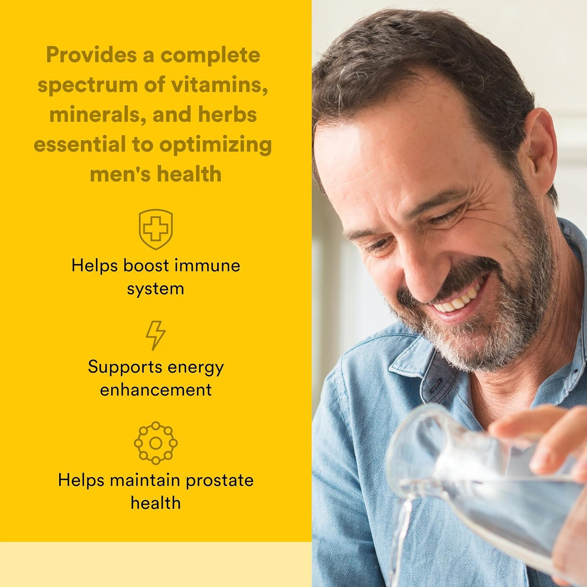 Natural Factors Dr. Murray MultiStart Men's Multivitamin - 120 Tablets - görsel 2