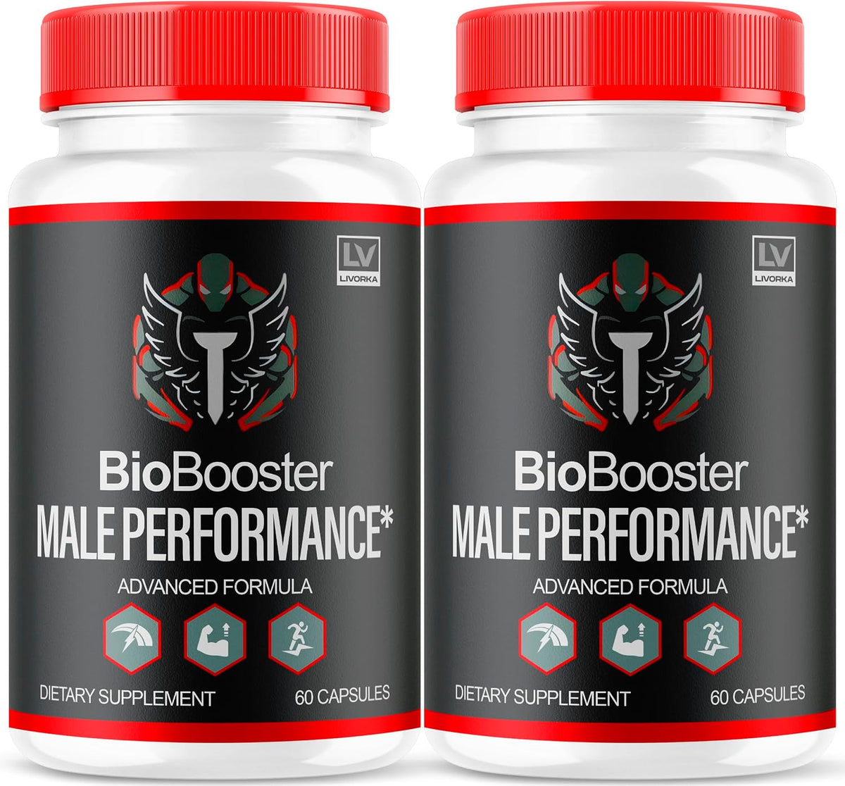 Biobooster Capsules – All Natural Daily Formula (Pack of 2, 120 Capsules) - görsel 1
