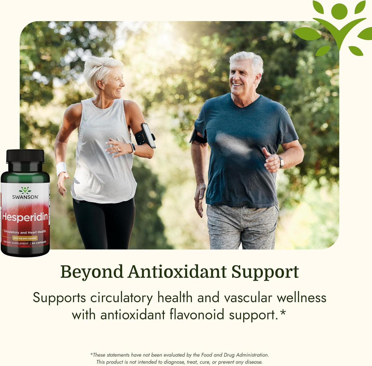 Swanson Hesperidin - Citrus-Derived Flavonoid - Cardiovascular & Muscle Recovery Support - 60 Capsules Food Supplement - görsel 5