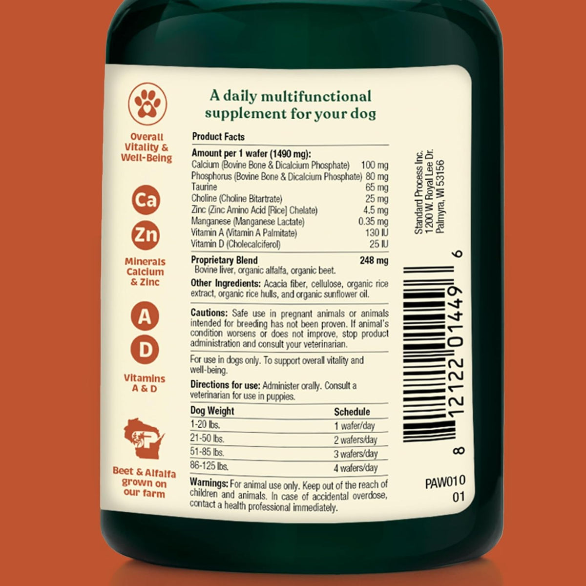 Spirited Paw Health + Vitality - Multivitamin Pet Wellness Supplement - Liver-Flavoured Dog Chews - 90 Chews - görsel 2