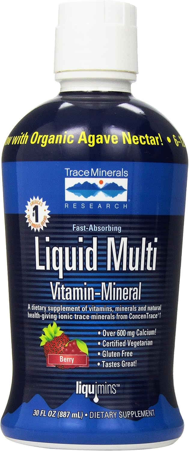 Trace Minerals Liquid Multi Vitamin-Mineral – Orange Mango - görsel 7