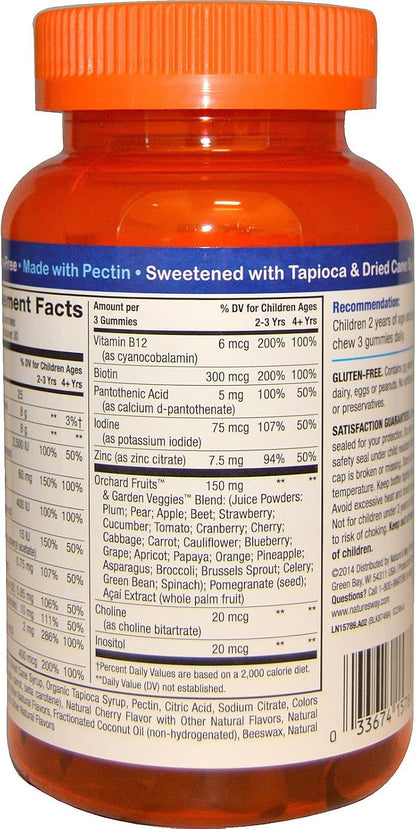 Alive! Children's Multivitamin Gummies (Assorted Flavours) - 90 Count