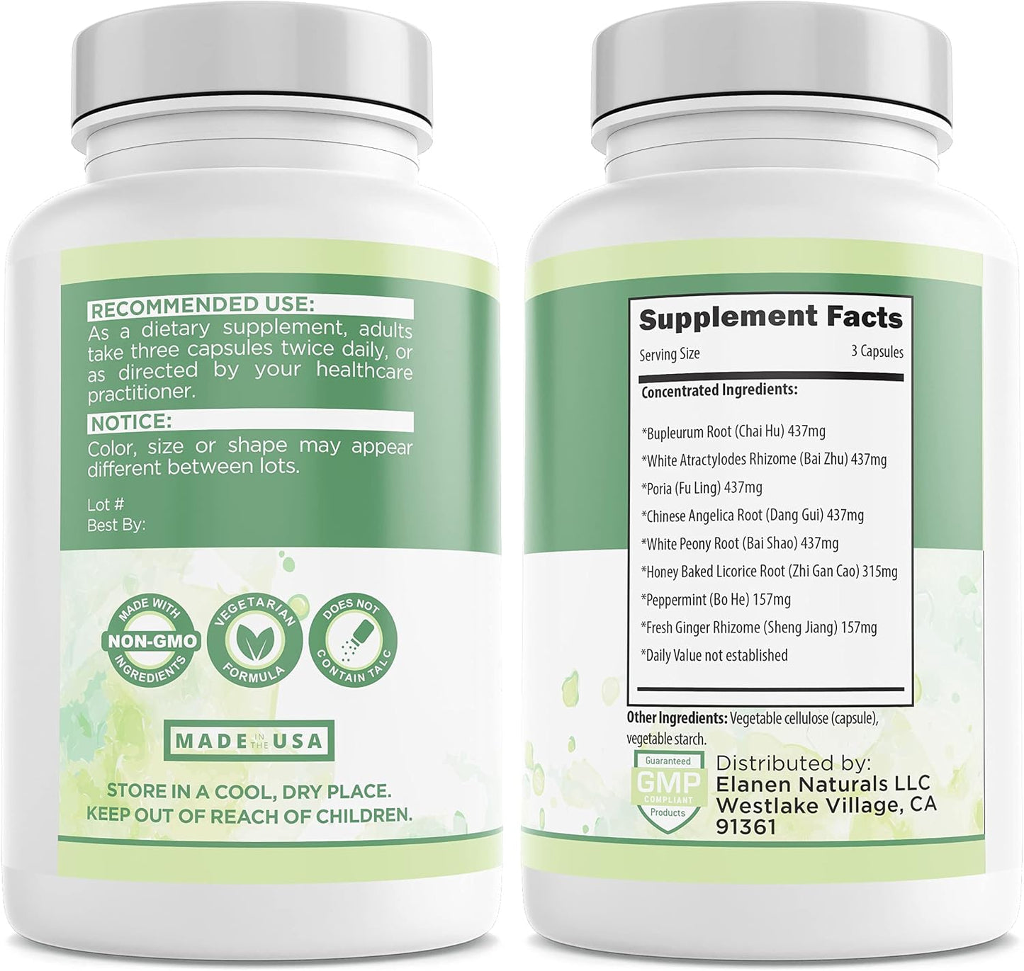 Xiao Yao San, Free and Easy Wanderer - 100 Vegetarian Capsules - görsel 3