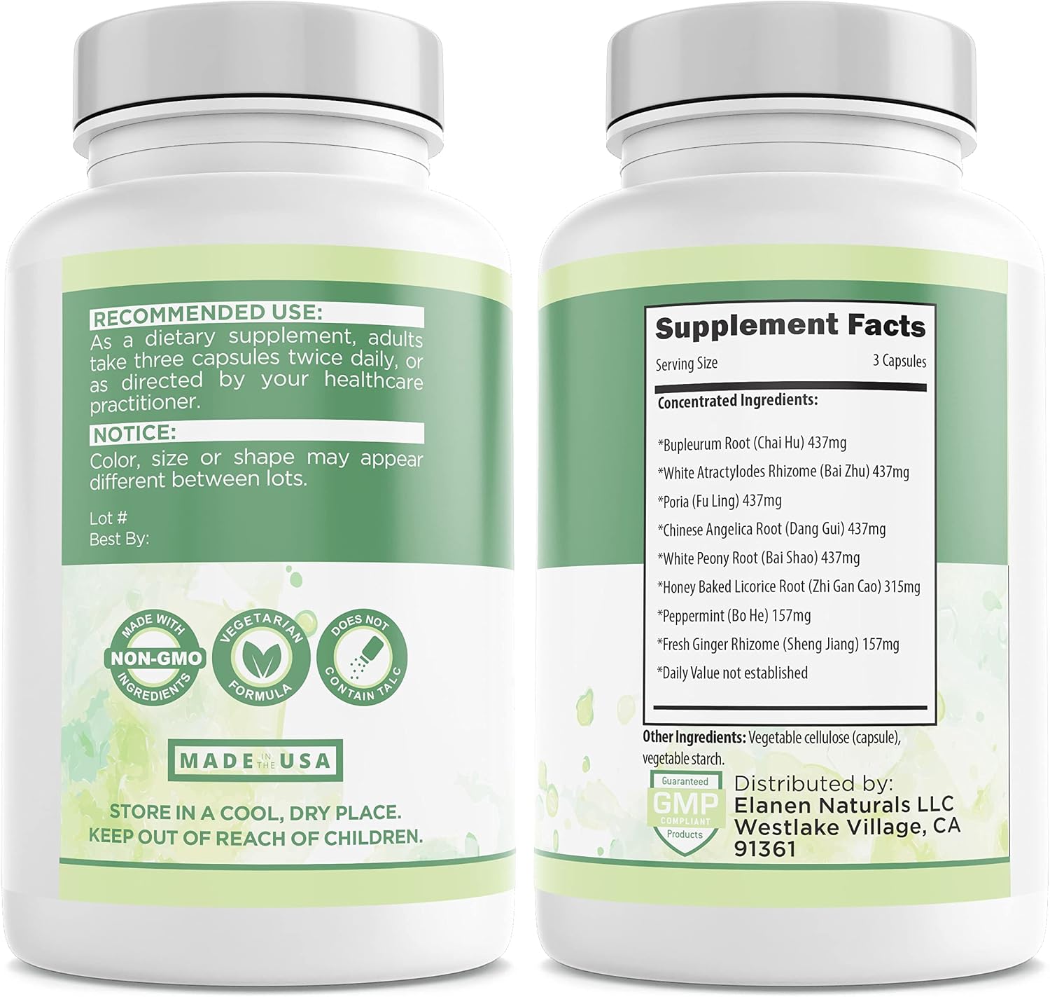 Xiao Yao San, Free and Easy Wanderer - 100 Vegetarian Capsules - görsel 3