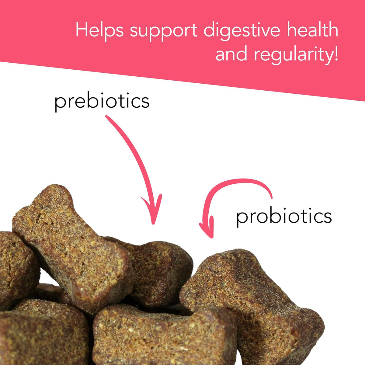 VetriScience Gut Health Chews - Probiotic Everyday Digestive Supplement for Dogs, Duck Flavour, 45 Chews - görsel 4