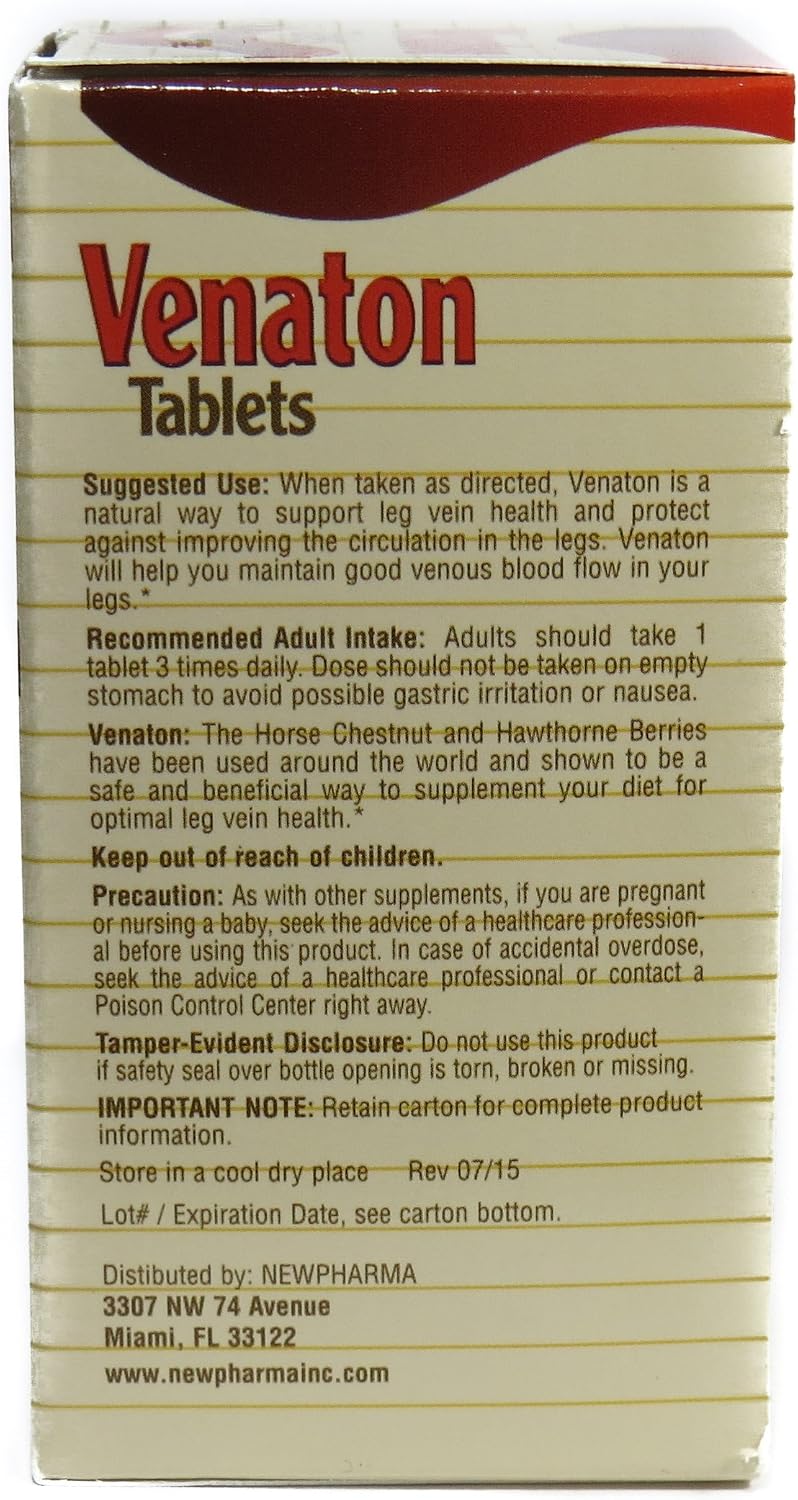 Venaton Tablets for Leg Health – 60 Tablets - görsel 3