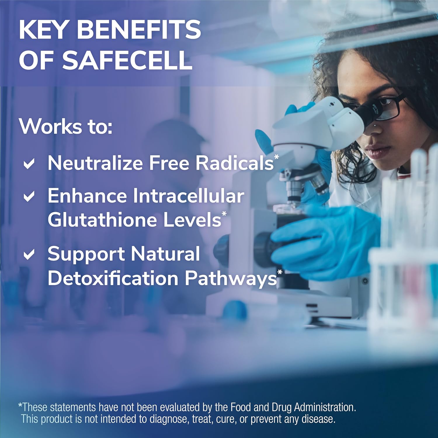 Tesseract SafeCell S-Acetyl Glutathione Supplement, 300mg, 60 Vegetarian Capsules - görsel 3