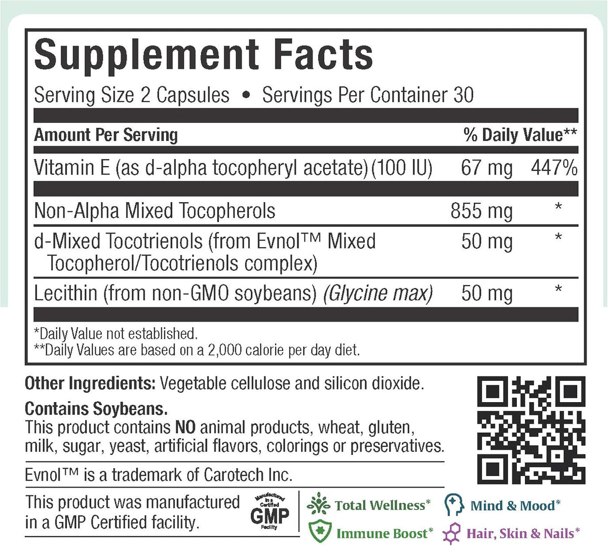 Maxi Health Premium E Complete - 200 IU Vitamin E Supplement - 60 Capsules (Gluten Free, Kosher) - görsel 2