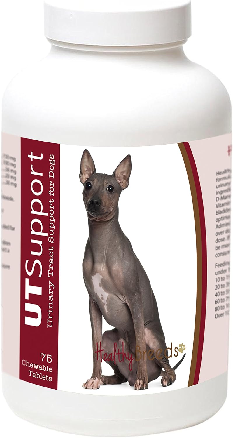 Healthy Breeds American Hairless Terrier Cranberry Chewables - Urinary Tract Support - 75 Chewables - görsel 1
