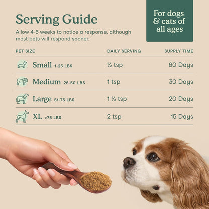 Fera Pets Whole Food Cat & Dog Multivitamin with Probiotics – 105 g