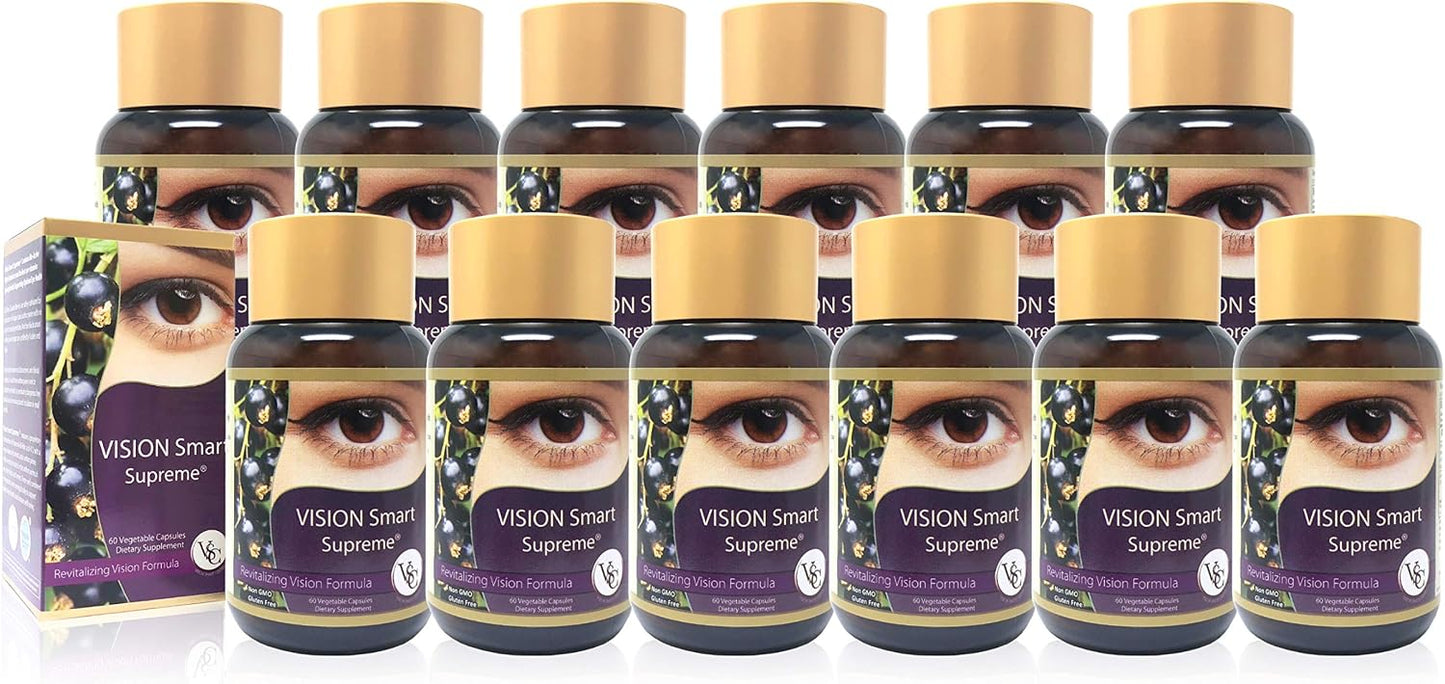 Vision Smart Supreme – Vision Support Supplement with Blackcurrant Anthocyanins (6 Bottles) - görsel 7