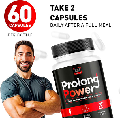 Prolong Power Pills for Men – 300 Capsules (5 Pack)