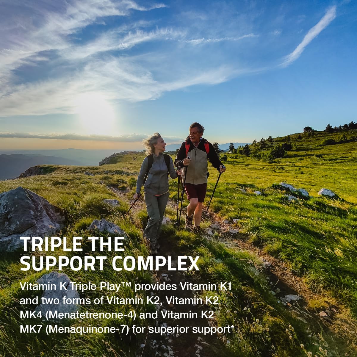 Bronson Vitamin K Triple Play - Full Spectrum Complex with K1, K2 MK4 & MK7, 180 Capsules - görsel 4