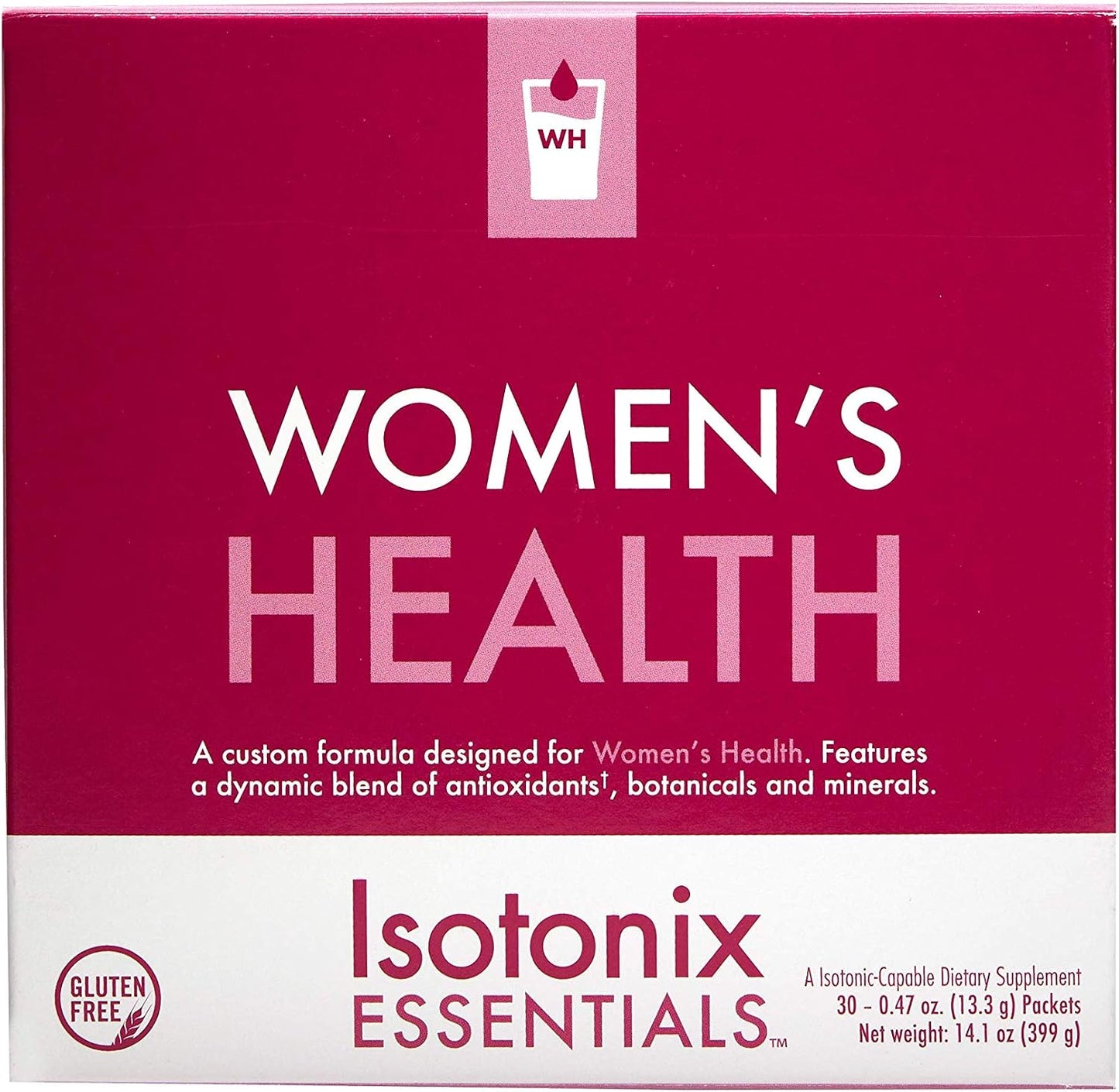 Isotonix Essentials Women's Health Multivitamin Powder – B Vitamins, Iron & Pycnogenol, Isotonic Packets, 30 Servings - görsel 1
