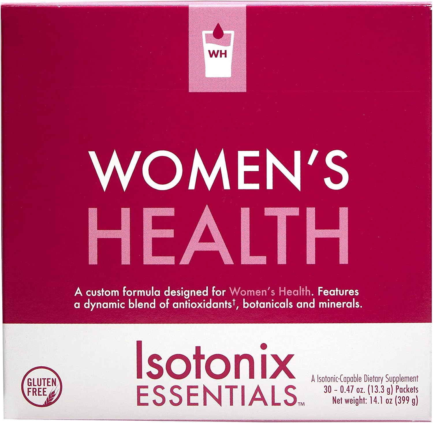 Isotonix Essentials Women's Health Multivitamin Powder – B Vitamins, Iron & Pycnogenol, Isotonic Packets, 30 Servings - görsel 1