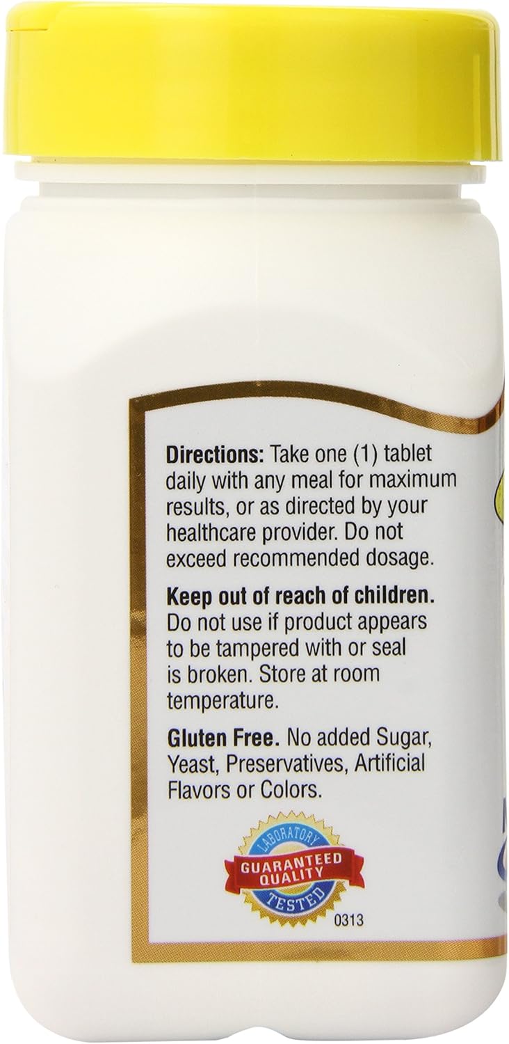 21st Century B-12 500 mcg Tablets, 110 Tablets (Pack of 3) - görsel 4