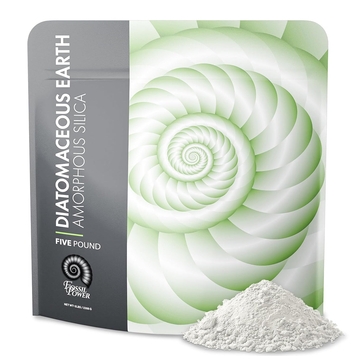 Diatomaceous Earth Powder – 2.27kg Bulk – Natural Food Grade – for Dogs, Home, and Garden - görsel 1