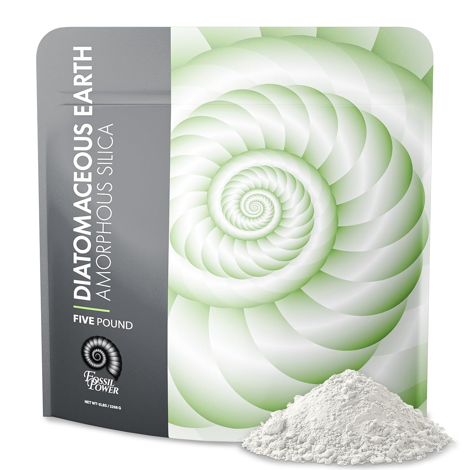 Diatomaceous Earth Powder – 2.27kg Bulk – Natural Food Grade – for Dogs, Home, and Garden - görsel 1